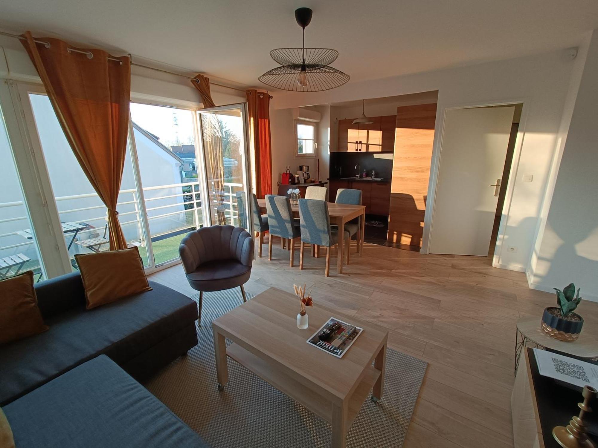 Les Vergers De Serris, 6 Personnes, 2 Pk Prives, Balcon, Lit Bebe Exteriör bild