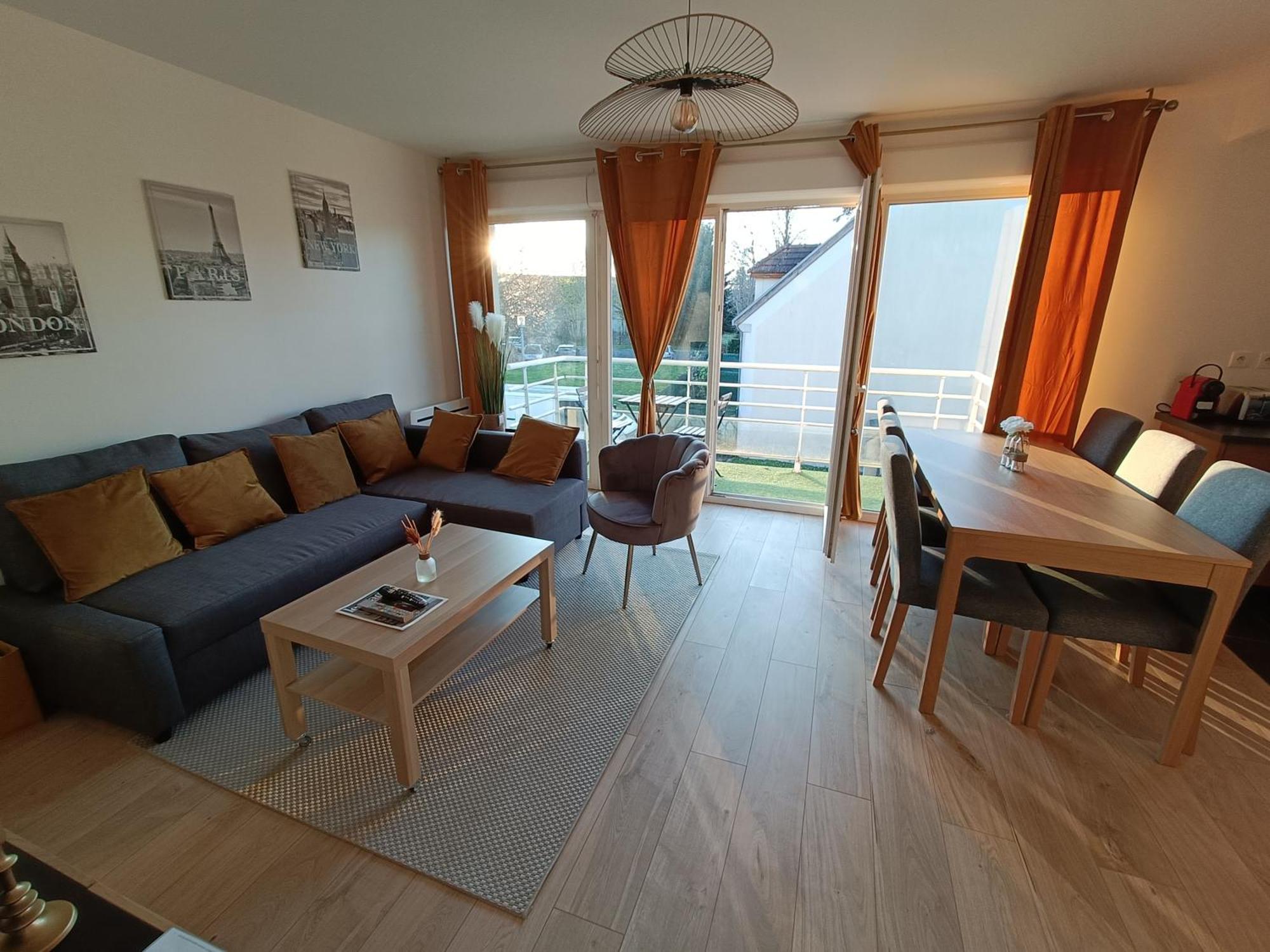Les Vergers De Serris, 6 Personnes, 2 Pk Prives, Balcon, Lit Bebe Exteriör bild