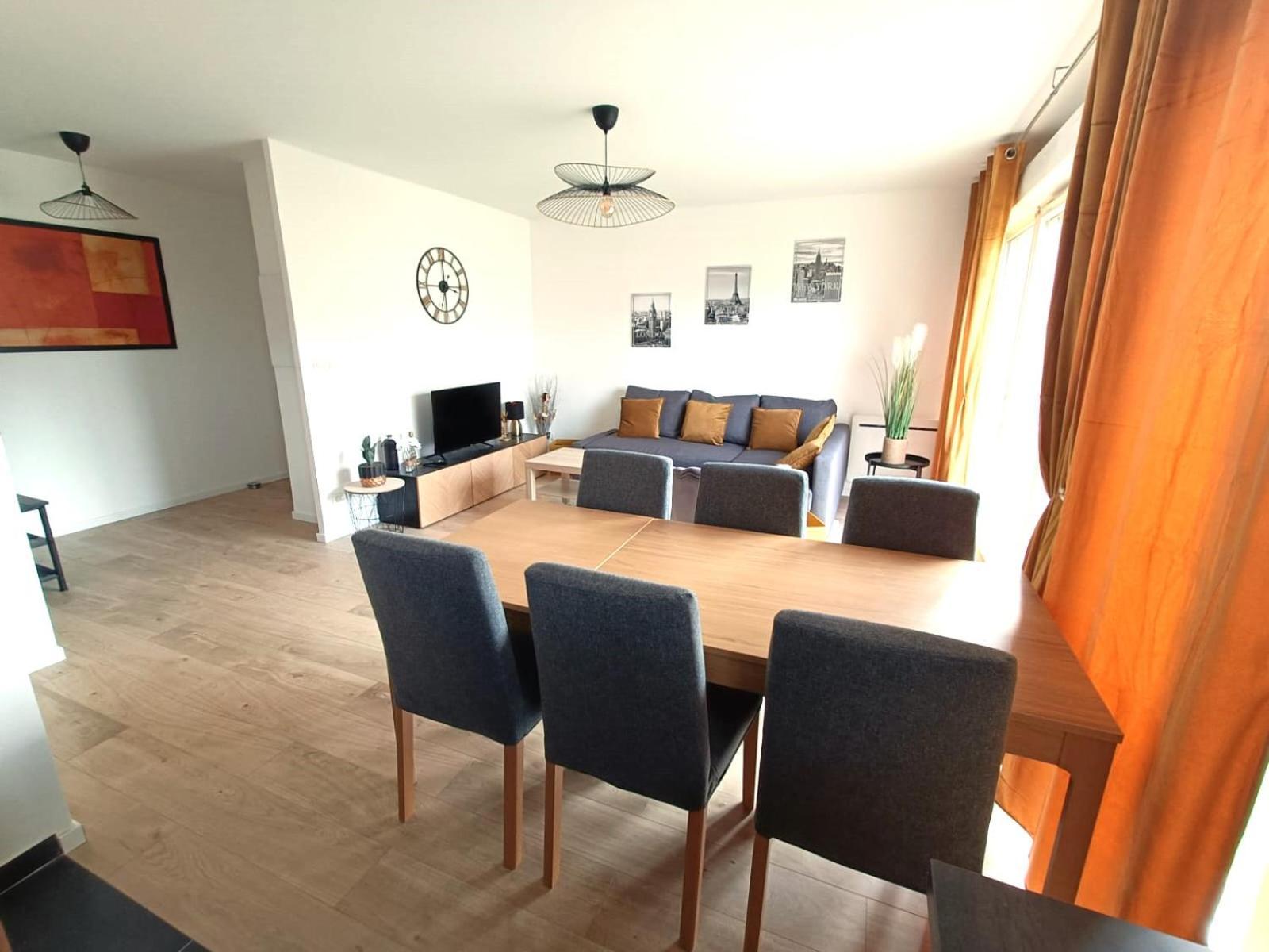 Les Vergers De Serris, 6 Personnes, 2 Pk Prives, Balcon, Lit Bebe Exteriör bild